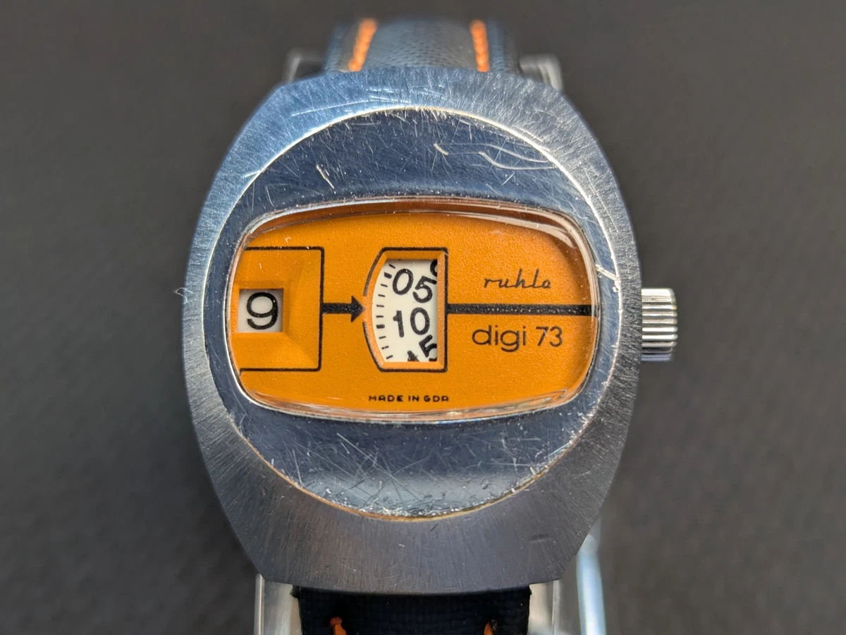 希少！稼動品　東ドイツ　ruhla 置き時計　目覚まし　アンティーク　GDR Ruhla Wristwatches with Vintage for sale | eBay