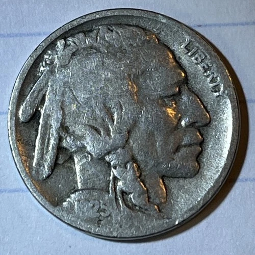 Original Tougher Date 1925-S BUFFALO NICKEL 5¢