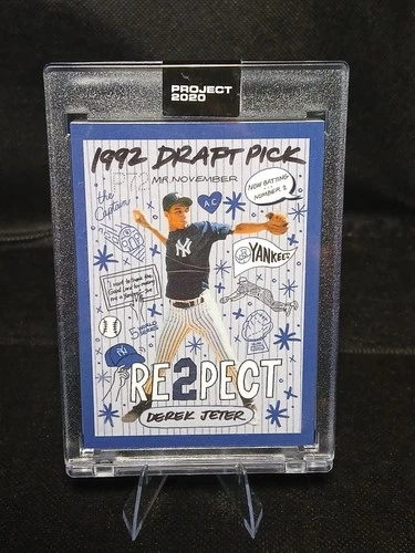 2020 Topps Project 2020 - 1993 Topps Derek Jeter #251 Sophia Chang