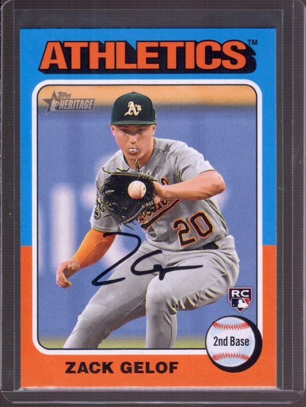 ZACK GELOF 2024 Topps Heritage Photo Image Variation #346 Rookie SP RC
