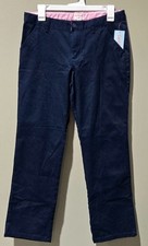 Cat  Jack Adjustable Waist Blue Chino Casual Dress Pants -- Girls' 14 Plus