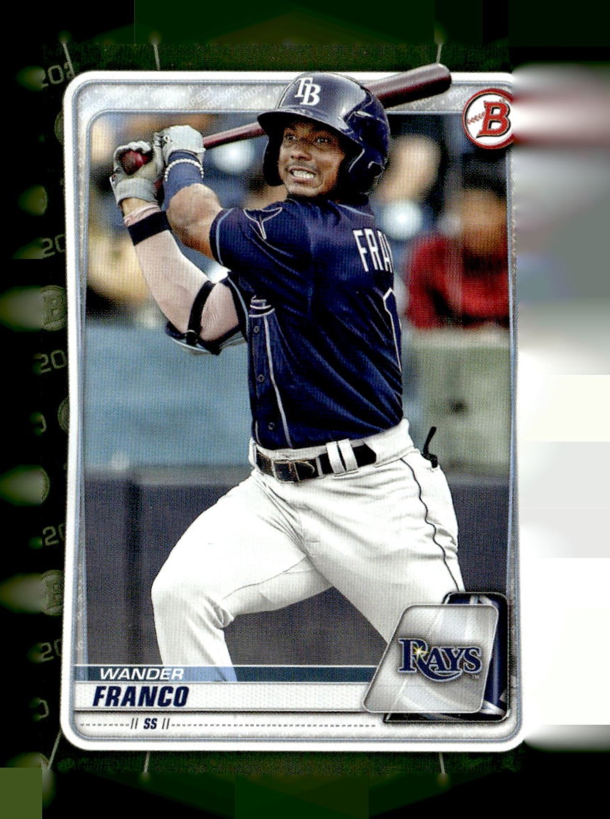 WANDER FRANCO 2020 BOWMAN PROSPECTS CAMO RAYS HY1