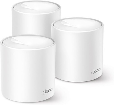 TP-Link Deco X1500 Mesh WLAN Set (3 Pack), 𝐖𝐢-𝐅𝐢 𝟔 AX1500 Dual Band Router
