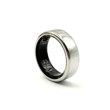 Oura Ring Gen 3 Horizon - Titanium - Size 11 - Silver - HEAVILY SCRATCHED