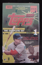 2000 Topps Baseball box Series 1 Sealed -- 239 Total Cards