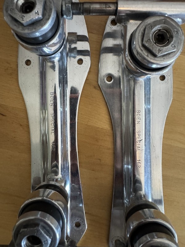 Boen Special 162 Roller Skate Axles Plates Trucks Set for Skates