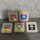 GameBoy Game Lot Five Games Cartridge Only UNTESTED AS IS