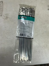 *FREE SHIPPING* Panduit,MLT2.7S-CP, Stainless Steel Cable Ties-100Pack