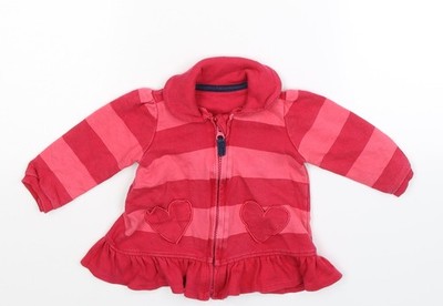 George rosa Jacke Mädchen UK-Größe 6-9 Monate