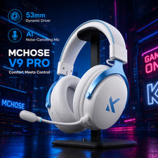 MCHOSE V9 Pro Wireless Gaming Headset 53mm 7....