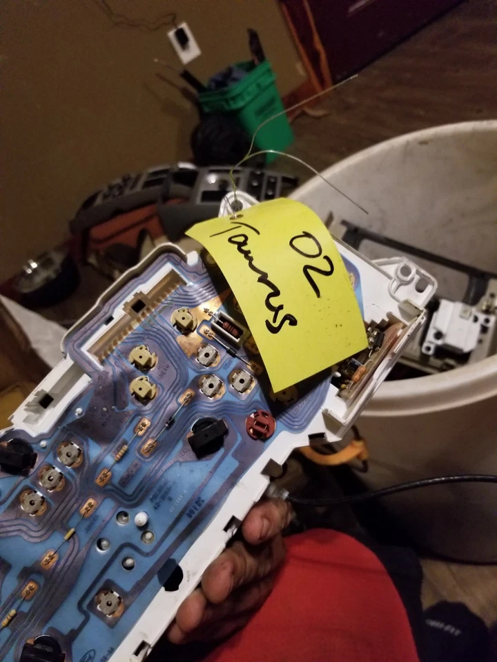 Velocímetro cluster medidor instrumento Ford Taurus 2000-2003 1F1F-10C956-AA - Imagem 4 de 4