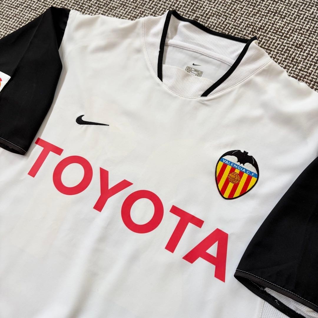 Valencia CF Aimar 21 Home Jersey 2003 2004 UEFA Cup Double Winner
