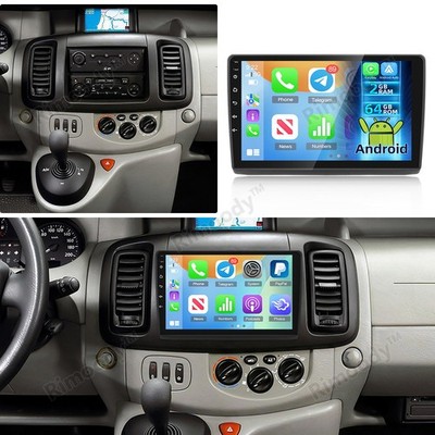 2+64GB Carplay Autoradio Für Opel Vivaro 2006-2010 GPS NAVI Android 15 Bluetooth