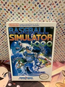 Baseball Simulator 1000 Nes Cib