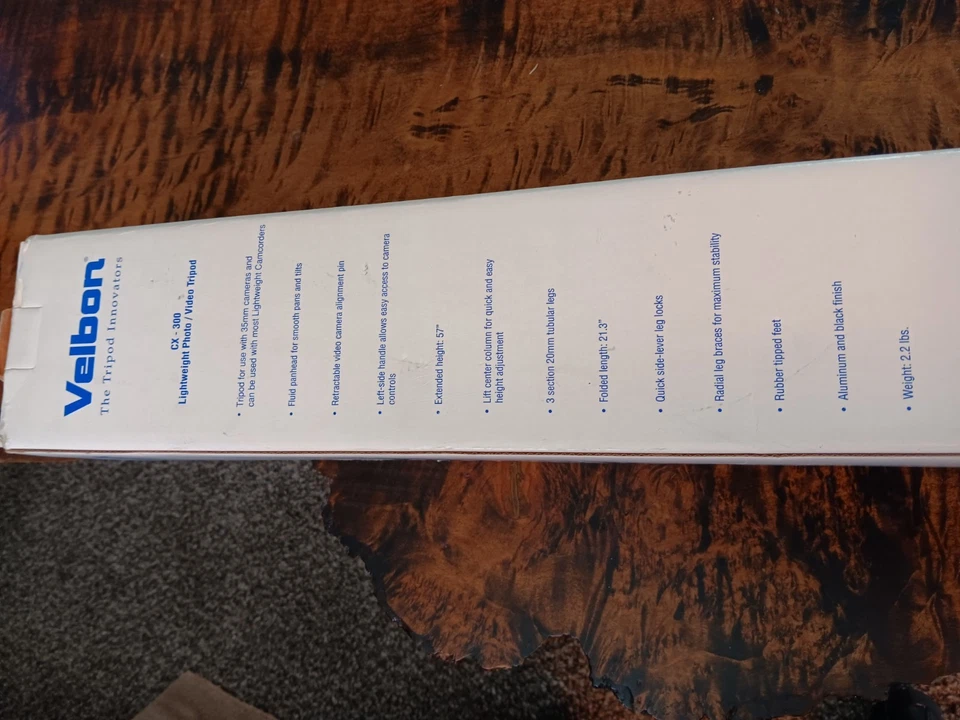 Velbon CX-300 Tripod - Image 3 of 4