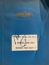 Twin Disc Marine Transmission 507 Service Manual Twin Disc Marine Transmission 507 Service Manual