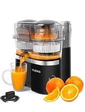 Dual-head Portable electric citrus juicer, Juicer machines