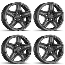 4 Alcar Hybrid Stahlfelgen 4-202300A 09 grey 7.0Jx17 ET35 5x114.3 für Nissan Juk