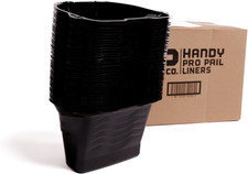 Handy Pro Pail Liners   48 Pack Disposable Inserts for Handy Pro Pail, Quick Cle