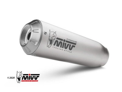 TERMINALE DI SCARICO IN TITANIUM RACING MIVV X-M1 BMW S 1000 R 2021-2024