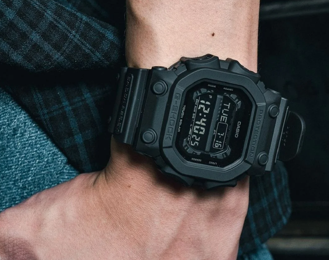 Casio G-SHOCK GX-56 Black Resin Solar Power 200M Shock Mud