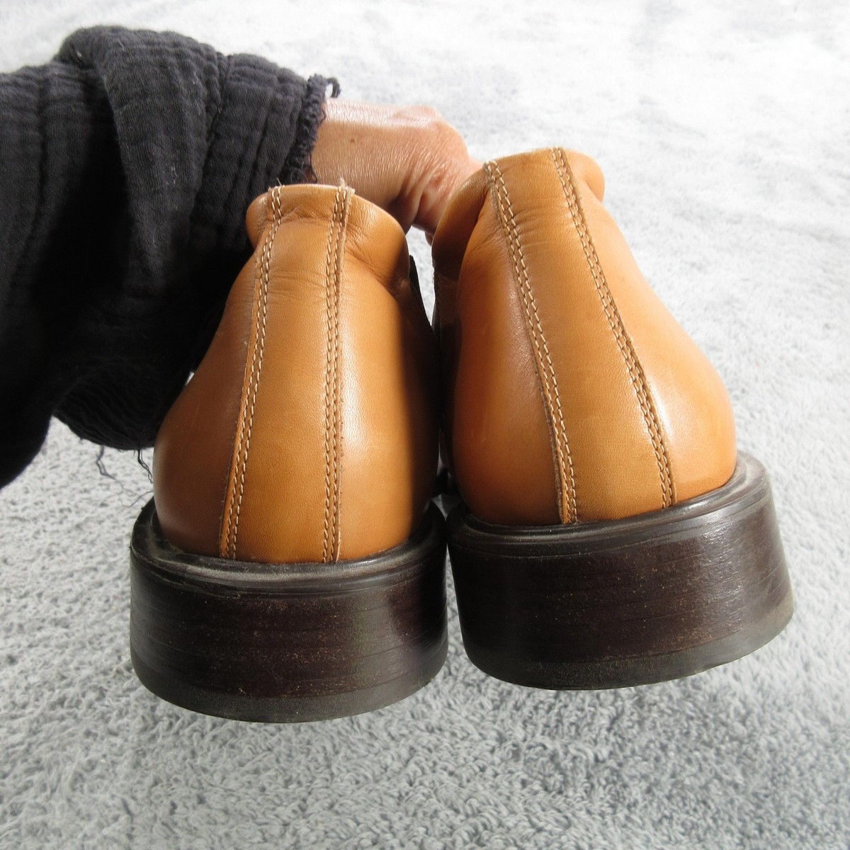 Barneys New York Chelsea Boots Mens Size 10 Brown Leather  display picture 2
