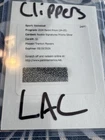 2024-25 PANINI PRIZM AUTO SILVER PRIZM RC TRENTYN FLOWERS ROOKIE CLIPPERS