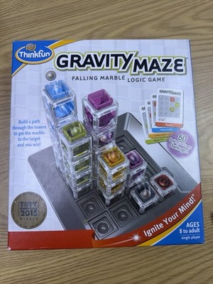 ThinkFun Gravity Maze Marble Run Logic Game STEM Toy for Age 8  and Up