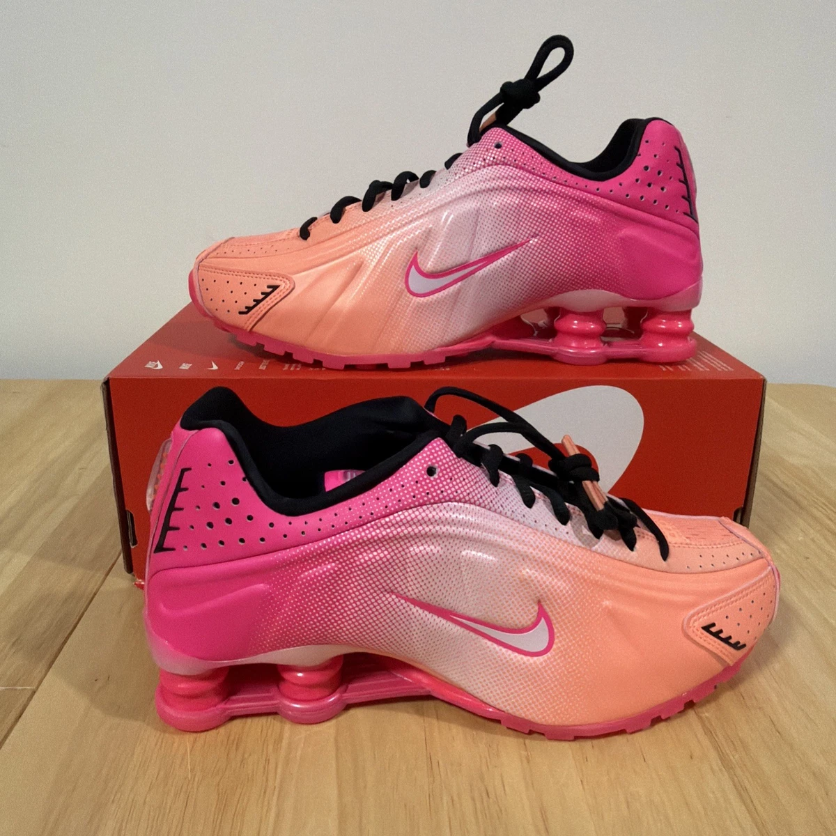Nike Shox Pink Sneakers for Women for sale | eBay