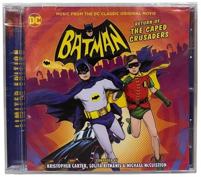 Batman: Return of the Caped Crusaders Soundtrack Score CD 2016 Limited Ed. NEW