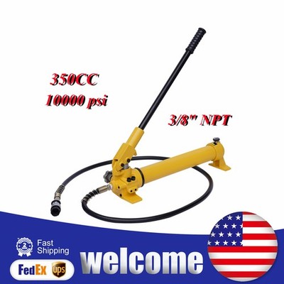 10&4 Ton 2 Speed Hydraulic Hand Pump CP-700 Hydraulic Manual Pump 10000 PSI SALE