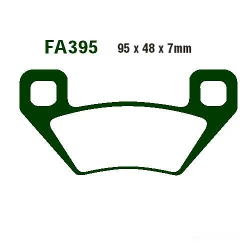 Bremsbelag BremsbeläGe EBC FA395R Vorne FüR Arctic Cat Cat 700 EFT Bj. 2012-2014-image