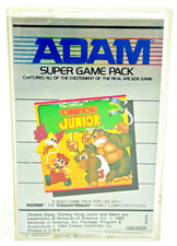 1984 Donkey Kong Jr. Adam Coleco Super Game Pack Cassette Game - Tested
