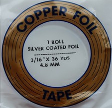 EDCO - folia miedziana 3/16 srebrna, 4,8 mm