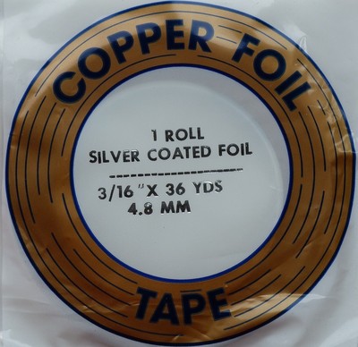 EDCO - Kupferfolie 3/16 silber, 4,8 mm