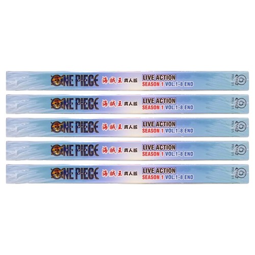 DVD TV Series One Piece Live Action Season 1 Vol 1-8 End All Region Freeship - Picture 7 of 7