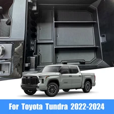 Center Console Armrest Box Organizer Tray for Toyota Tundra 2022 2023 2024 J5