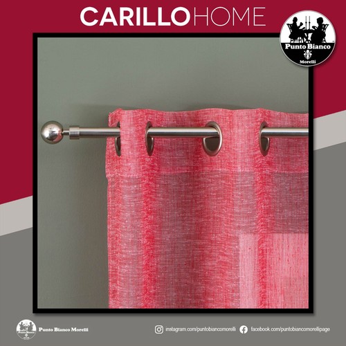 Tenda arredo con occhielli o anelli per salotto e camera da letto New Cambogia - Picture 9 of 10