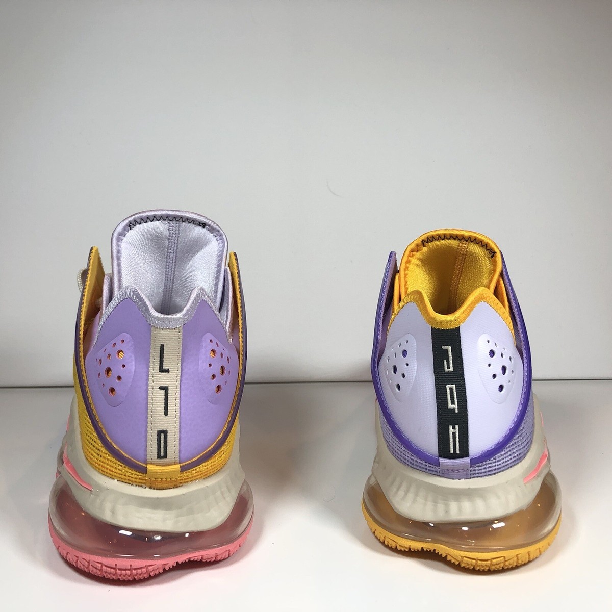 LeBron 19 ゴールド/パープル シューズ Amazon | Nike Lebron XIX。, ファントム/キャニオンパープル