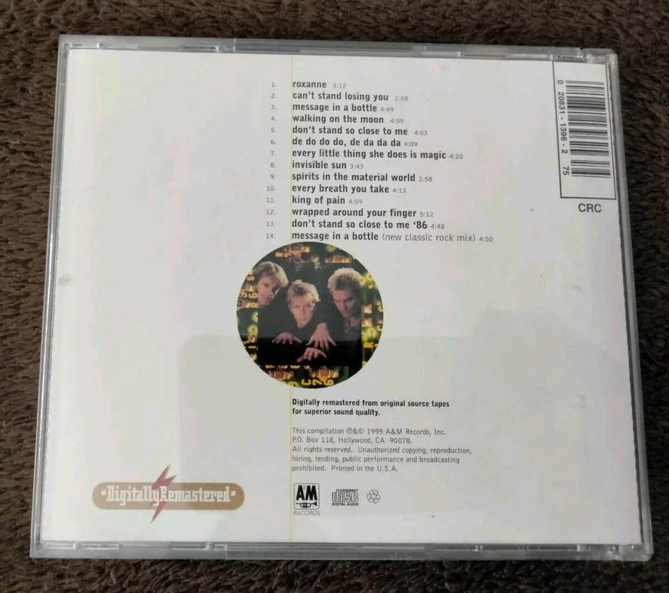 THE Police- Every Breath You Take The Classics CD Digitally Remastered Foto 2 de 4