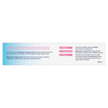 Bepanthen Nappy Rash Ointment 100g - Picture 3 of 4