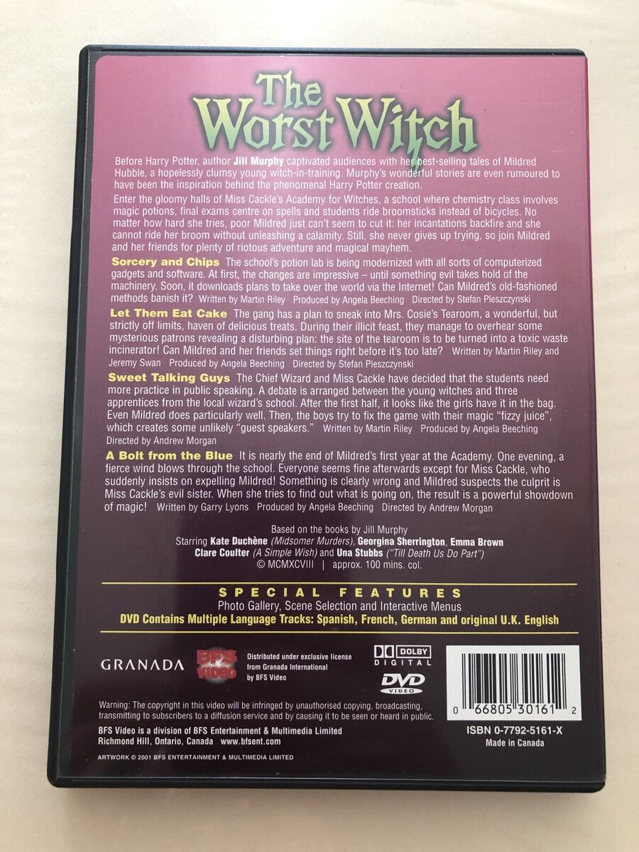 THE WORST WITCH COLLECTION SET 2 DVD SET MILDRED HUBBLE