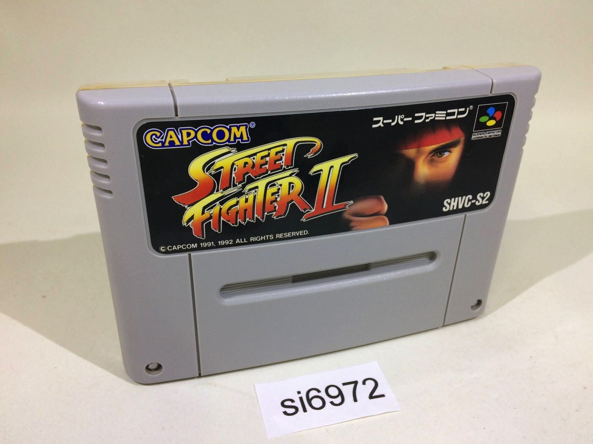SI6972 Street Fighter II 2 SNES Super Famicom Japan | eBay