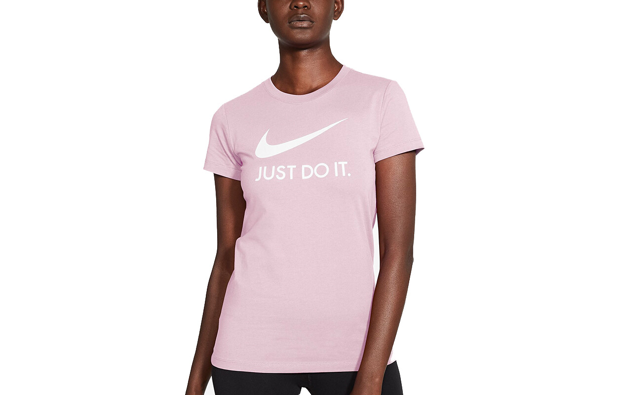 Тренировочная футболка с коротким рукавом и принтом логотипа спортивной одежды Nike