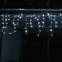 Led Eisregen Lichterkette 240Er 6M Kaltweiß-Weiß AußEn Fhs 12748 Xmas