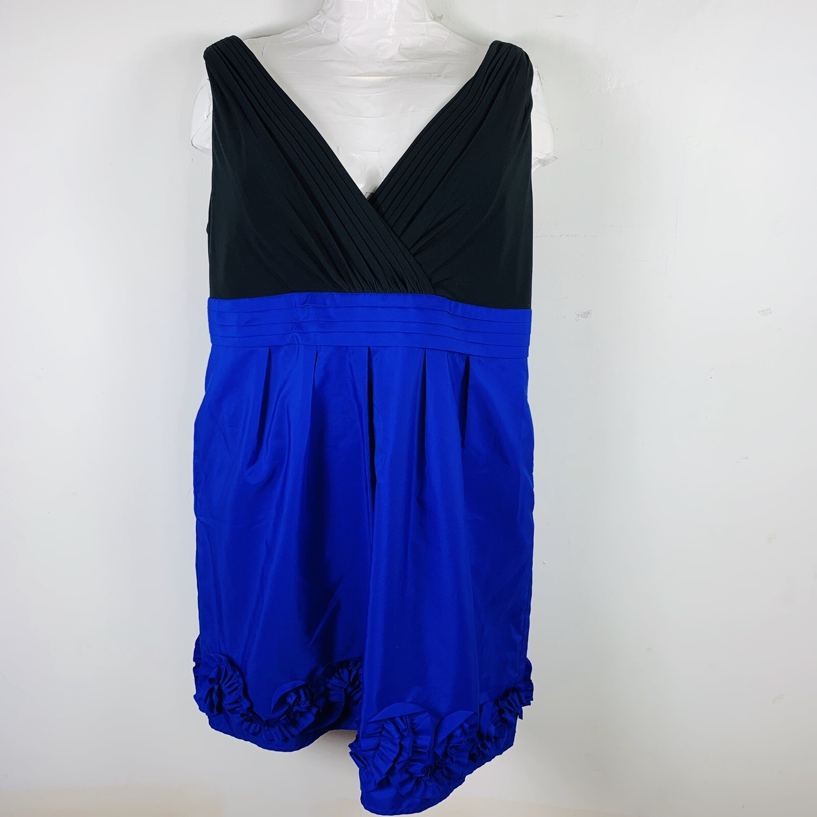 dress barn royal blue dress