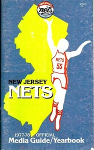 1977-78 New Jersey Nets NBA Media Guide/Yearbook