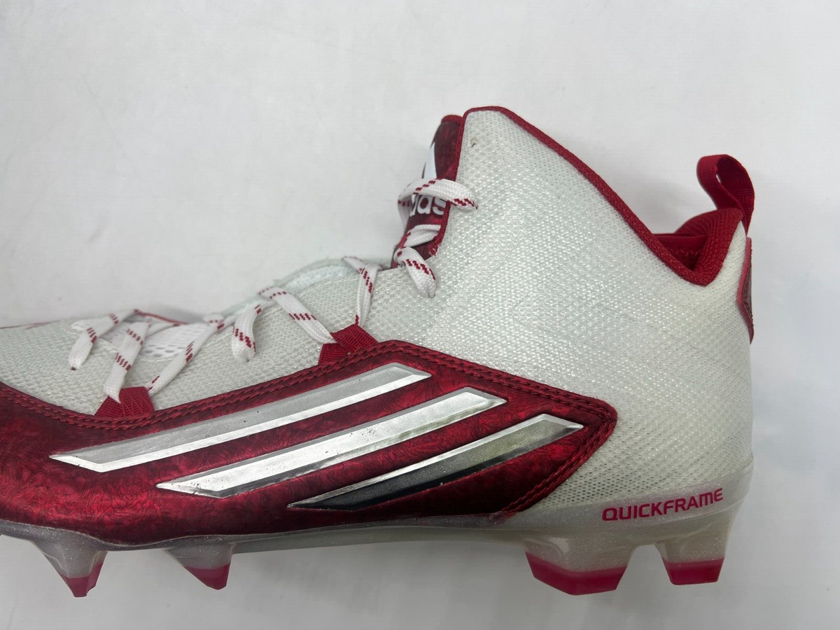 New Adidas Crazyquick 2.0 Mid Soccer/Football Cleats Red & White   Size 15 adidas Youth X Crazyfast League FG Solar Red/White – Azteca  main image 3