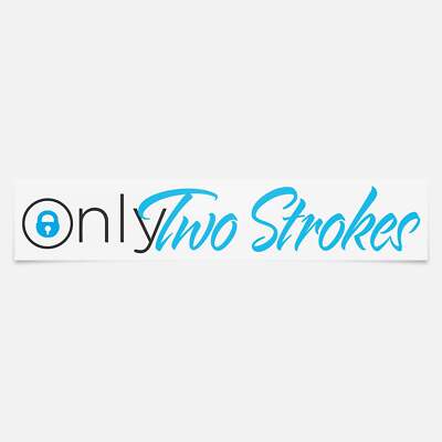 Ronnie Mac 2-Strokes Only Bumper Sticker