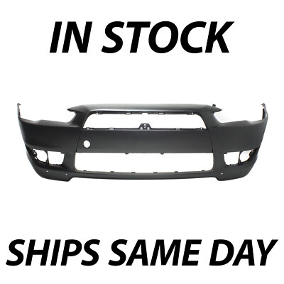 NEW Primered Front Bumper Cover Fascia for 2008-2015 Mitsubishi Lancer GTS & SE